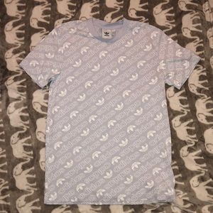 Women’s adidas light blue shirt